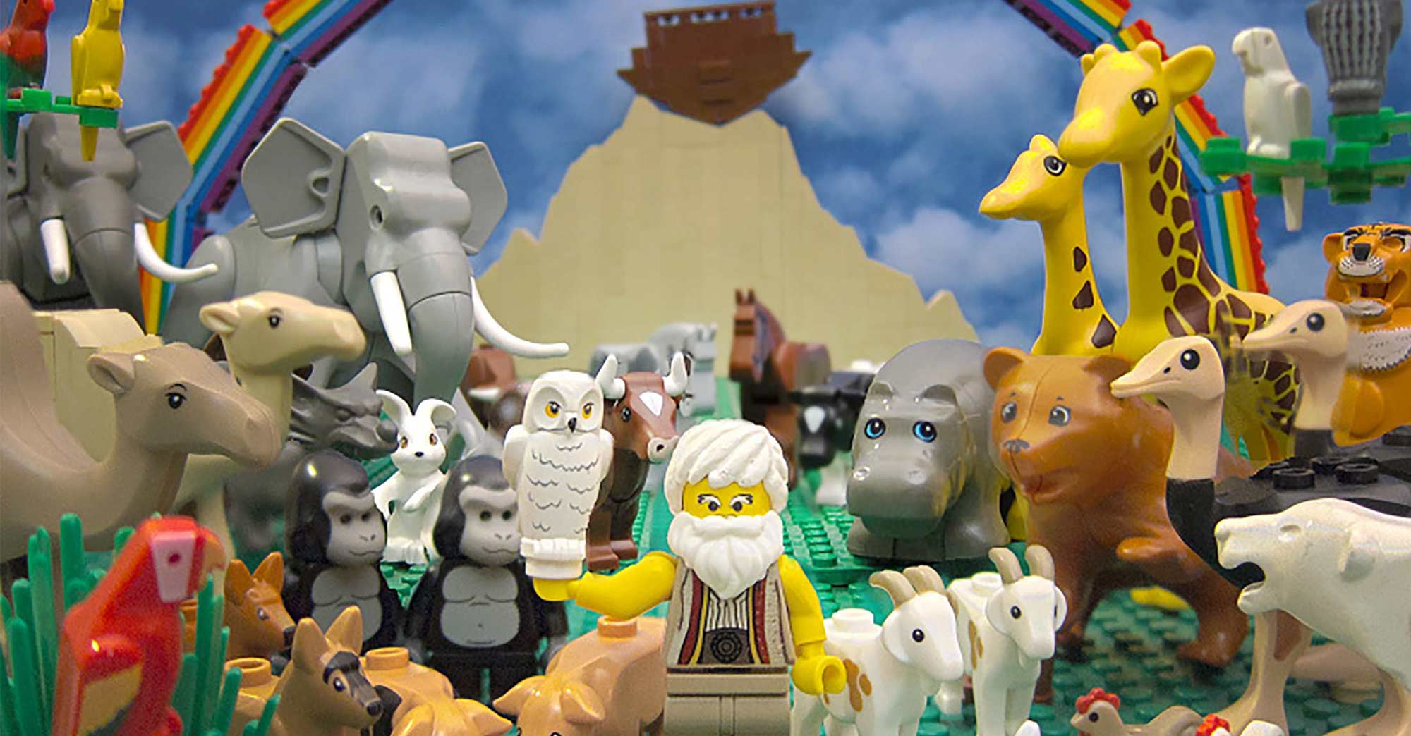 The Brick Bible For Kids LEGO illustrated Bible Stories For Children